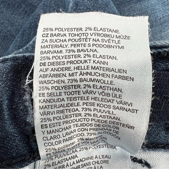 H&M &denim Super Stretch Slim Fit Jeans Size 1 1/2 - 2 Years Little Kids - Picture 9 of 9